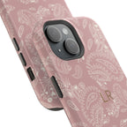 Blush Paisley Monogram