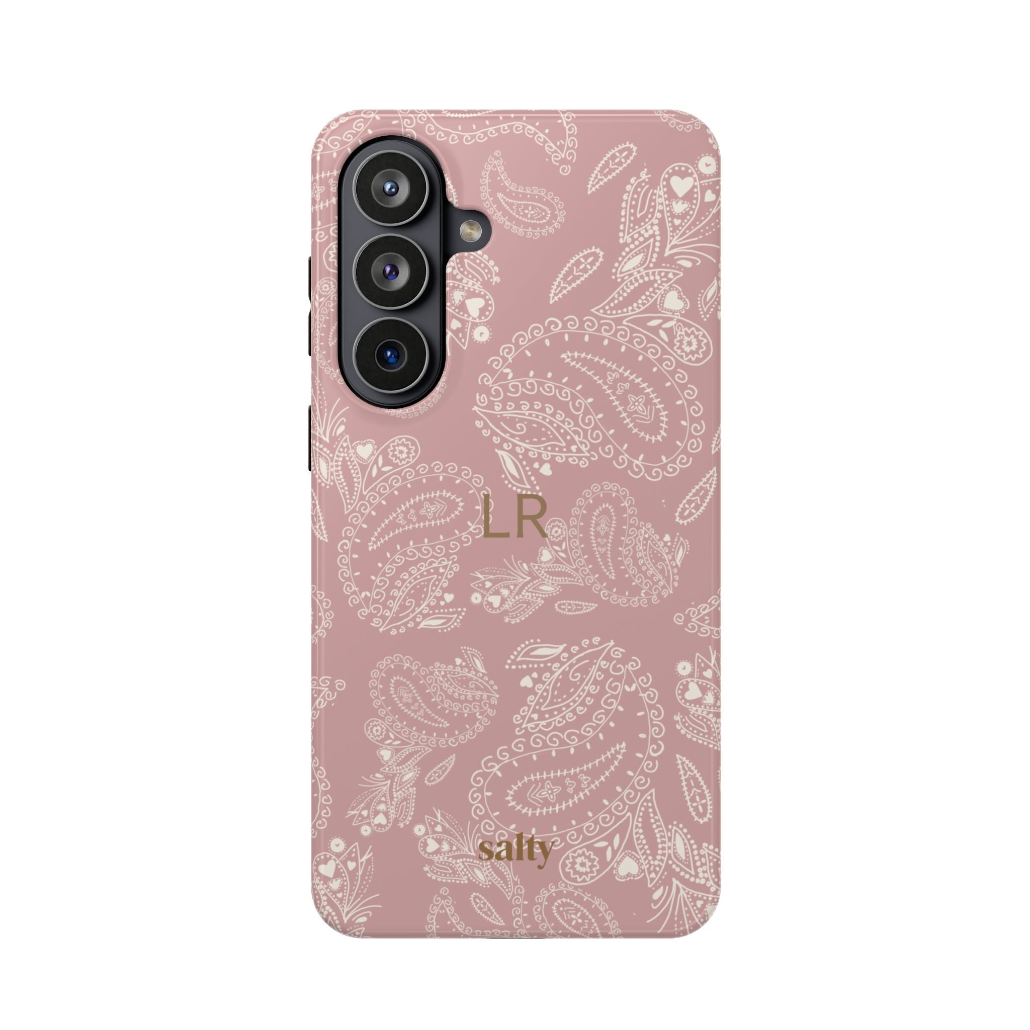 Blush Paisley Monogram