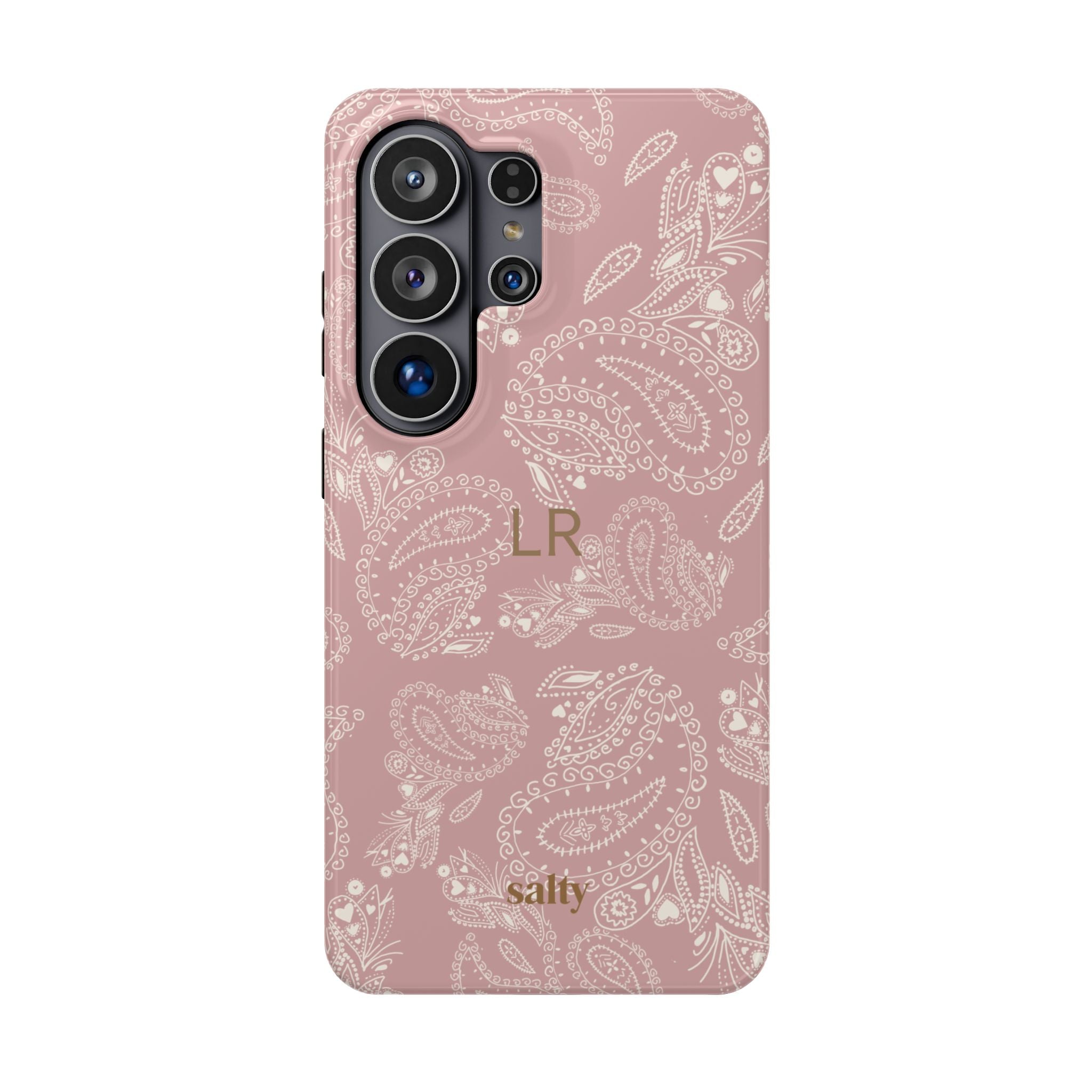 Blush Paisley Monogram
