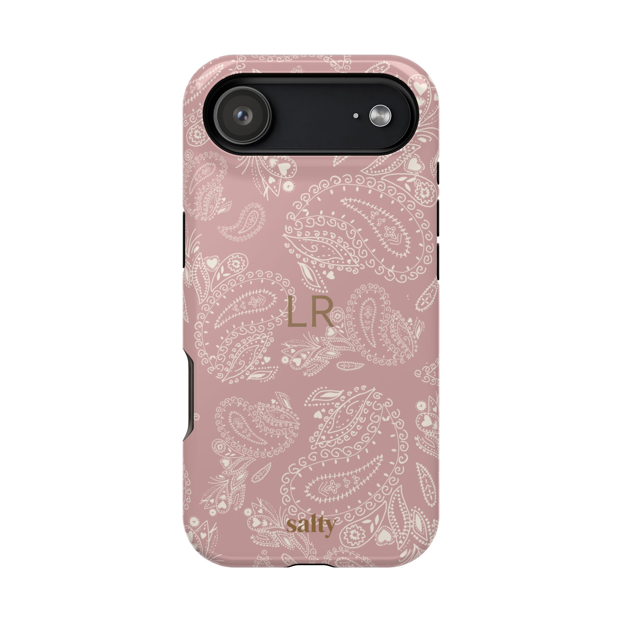 Blush Paisley Monogram