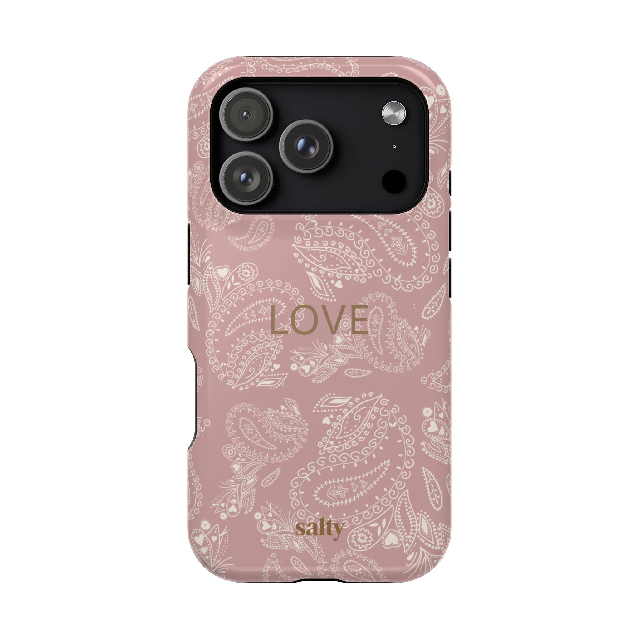 Blush Paisley Monogram