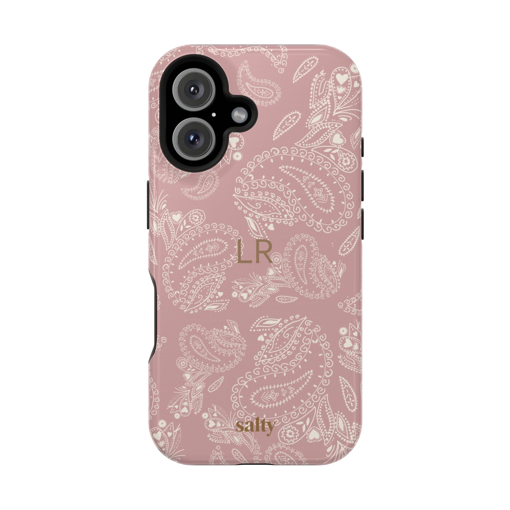 Blush Paisley Monogram